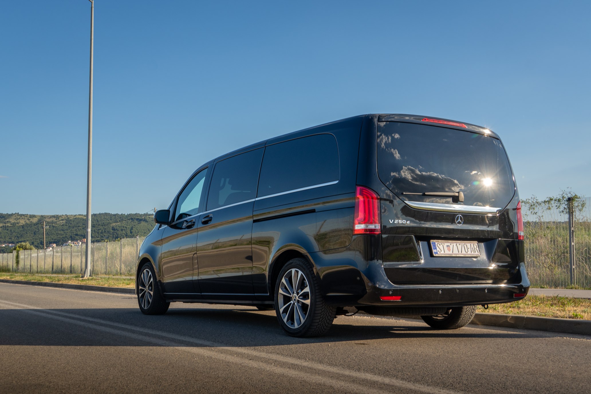 Mercedes V-Class — detalj eksterijera