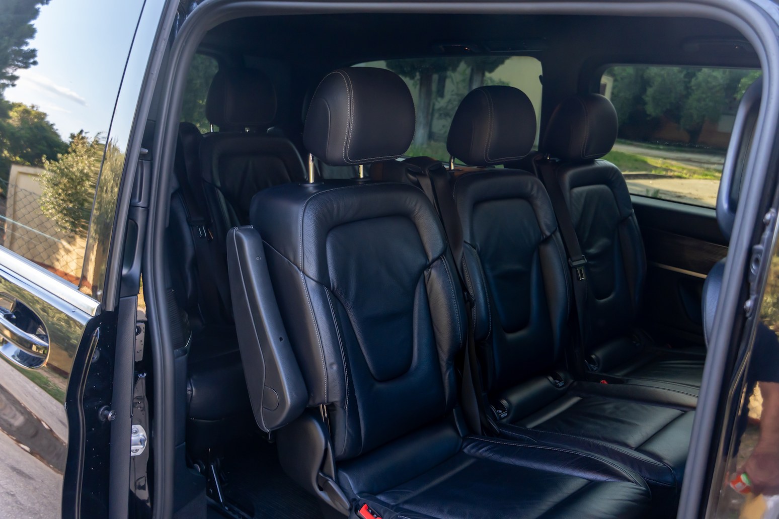 Mercedes V-Class — luksuzna unutrašnjost s udobnim sjedalima